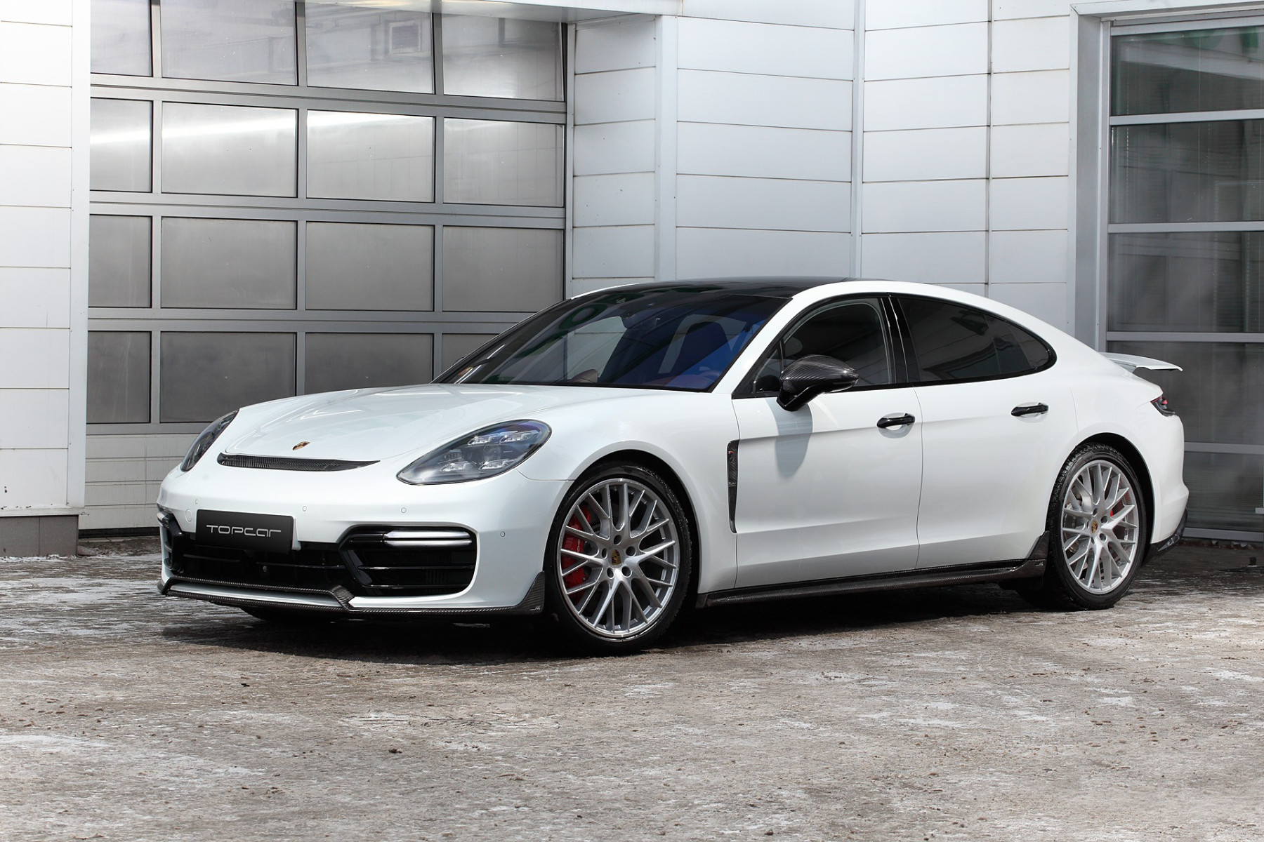 Topcar Wloty powietrza w nadkolach Panamera 971 Panamera