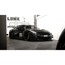 Liberty Walk LB★Works Nissan GT-R r35 LIBERTY WALK®︎ LB-WORKS NISSAN GT-R35 Type2 Liberty Walk