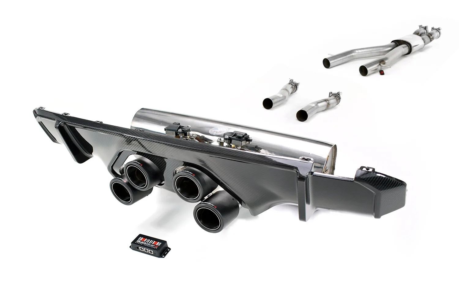 QuickSilver Sportowy układ wydechowy z klapami M4 G82, G83