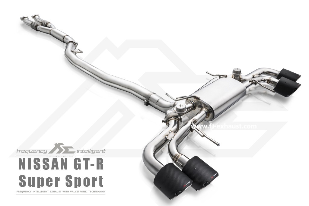 Fi Exhaust Sportowy układ wydechowy z klapami GT-R R35