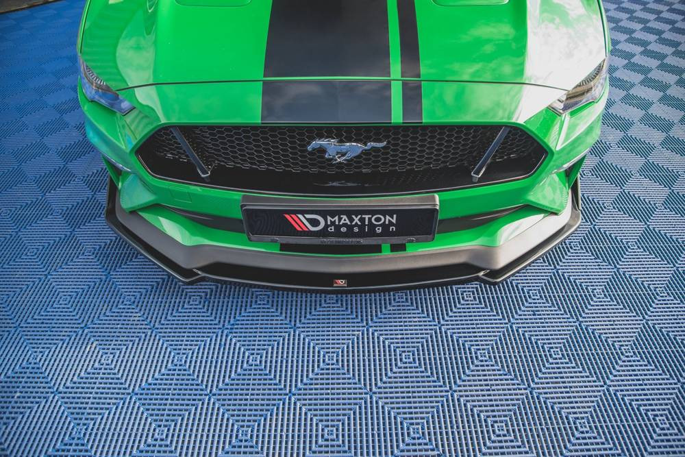 Maxton Design Przedni spoiler V2 Mustang GT 2018