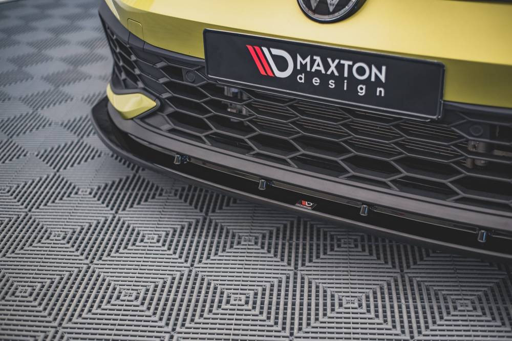 Maxton Design Przedni spoiler V4 Golf VIII GTI Clubsport