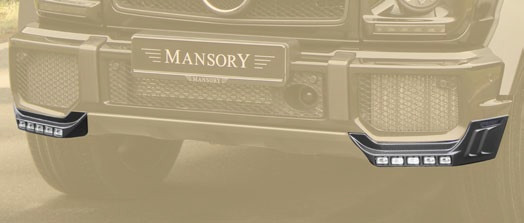 Mansory Przedni spoiler G AMG W463