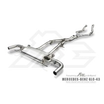 Fi Exhaust Sportowy układ wydechowy z klapami GLC 43 AMG X253 i C253