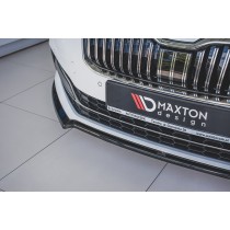 Maxton Design Przedni spoiler V1 Superb III FL