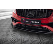 Maxton Design Przedni spoiler V2 A 45 AMG W176 Facelift