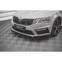Maxton Design Przedni spoiler V2 Octavia III RS FL