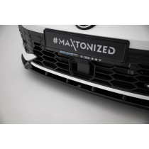 Maxton Design Przedni spoiler V2 Golf VIII GTI FL
