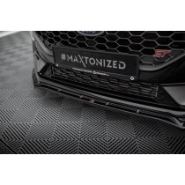 Maxton Design Przedni spoiler V4 Fiesta ST MK8 FL