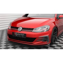 Maxton Design Przedni spoiler V4 Golf VII GTI Facelift