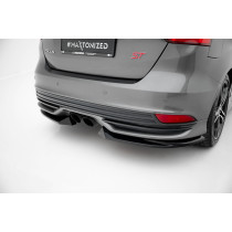 Maxton Design Dokładki tylnego zderzaka V3 Focus ST MK3 FL