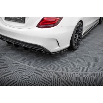 Maxton Design Dokładki tylnego zderzaka C 63 AMG W205 i S205