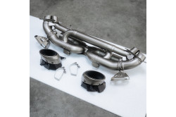 Akrapovic Sportowy układ wydechowy z klapami 911 Turbo 992