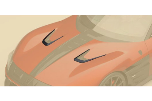 Mansory Wloty powietrza na masce 12Cilindri