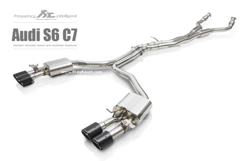 Fi Exhaust Sportowy układ wydechowy z klapami S6 C7