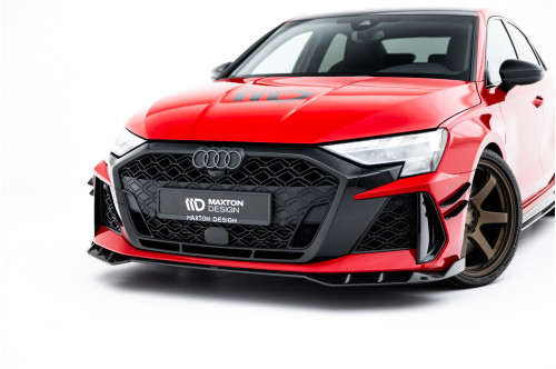 Maxton Design Przedni spoiler Carbon Audi RS3 8Y Facelift