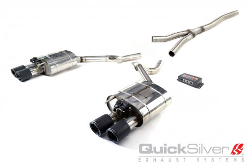 QuickSilver Sportowy układ wydechowy z klapami Mustang 2016