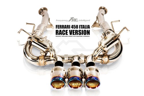 Fi Exhaust Sportowy układ wydechowy z klapami Race 458 Italia i Spider