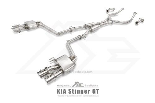 Fi Exhaust Sportowy układ wydechowy z klapami Stinger GT
