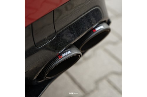 Akrapovic Sportowy układ wydechowy z klapami CLA 45 AMG C118 i X118
