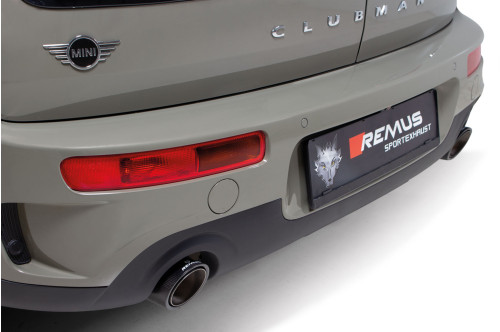 Remus Sportowy układ wydechowy z klapami Clubman F54 GPF