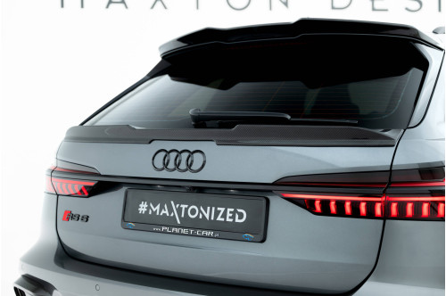 Maxton Design Tylny spoiler Carbon RS6 C8