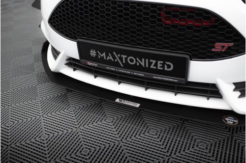 Maxton Design Przedni spoiler V3 Fiesta ST Mk7