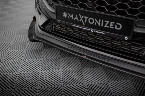 Maxton Design Przedni spoiler Fiesta ST MK8 FL