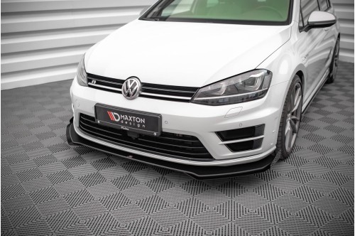 Maxton Design Przedni spoiler V1 Golf VII R