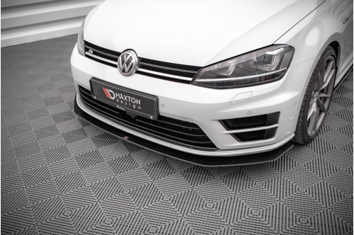 Maxton Design Przedni spoiler V2 Golf VII R