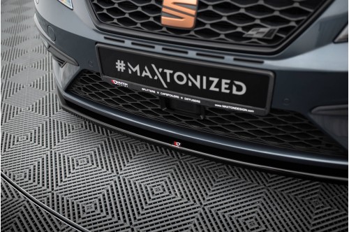 Maxton Design Przedni spoiler V1 Leon 5F