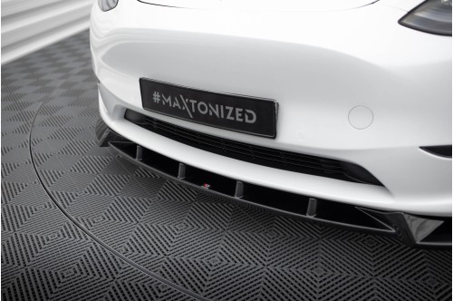 Maxton Design Przedni spoiler V1 Model Y