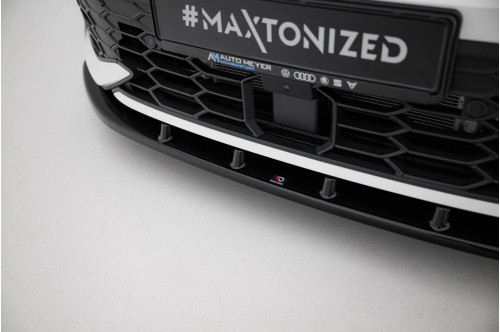 Maxton Design Przedni spoiler V1 Golf VIII GTI FL