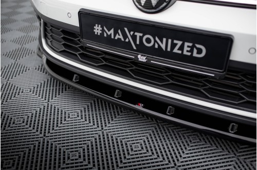 Maxton Design Progi Przedni spoiler V1 Polo VI GTI FL