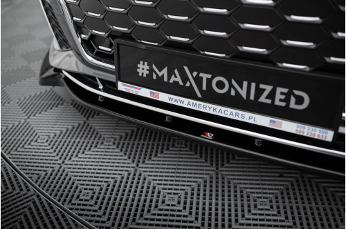 Maxton Design Przedni spoiler V2 A5 i S5 F5 Facelift