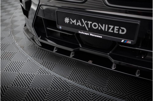 Maxton Design Przedni spoiler V2 X5 M F95 FL