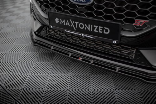 Maxton Design Przedni spoiler V2 Fiesta ST MK8 FL