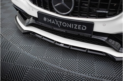 Maxton Design Przedni spoiler V2 C 63 AMG W205 i S205