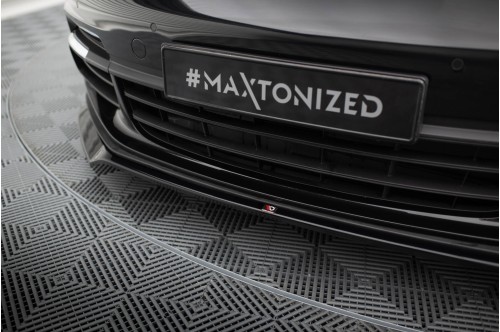 Maxton Design Przedni spoiler V2 Panamera 971