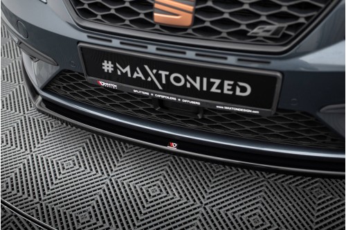 Maxton Design Przedni spoiler V2 Leon 5F
