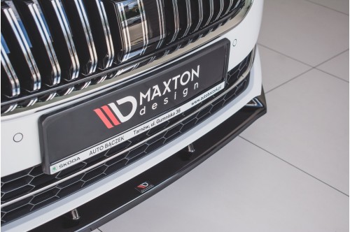 Maxton Design Przedni spoiler V2 Superb III FL