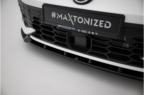 Maxton Design Przedni spoiler V2 Golf VIII GTI FL