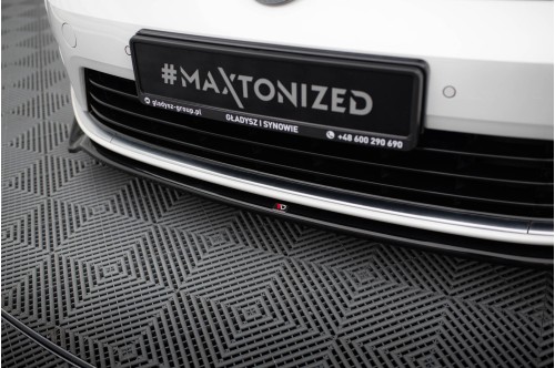 Maxton Design Przedni spoiler V2 Golf VII R