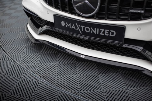 Maxton Design Przedni spoiler V3 C 63 AMG W205 i S205