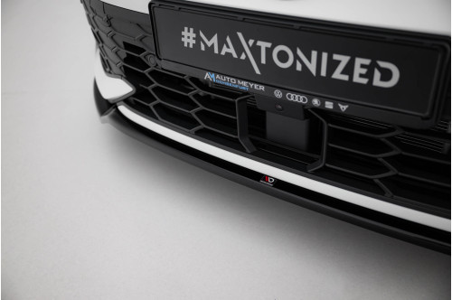 Maxton Design Przedni spoiler V3 Golf VIII GTI FL