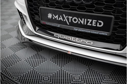 Maxton Design Przedni spoiler V5 RS3 8V Facelift