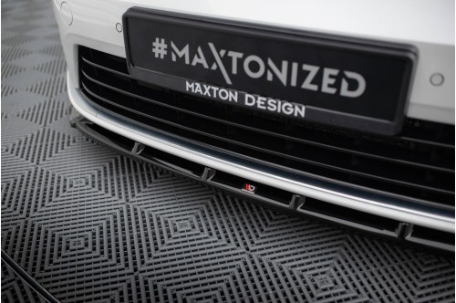 Maxton Design Przedni spoiler V5 Golf VII R