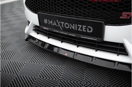 Maxton Design Przedni spoiler V6 Fiesta ST Mk7