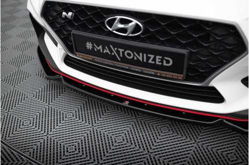 Maxton Design Przedni spoiler V6 i30N