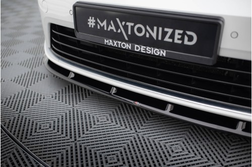 Maxton Design Przedni spoiler V6 Golf VII R